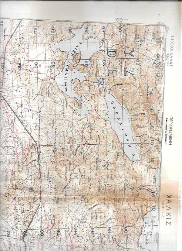 ������ I.9 1945 1:100,000 (M.D.R. 676/12117).