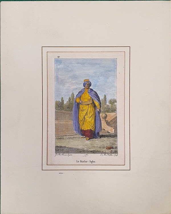 Le kizlar - Agha - � ������ ���� / ��������������� ���������� ��� �� ����: Voyage Pittoresque de la Grece 1812